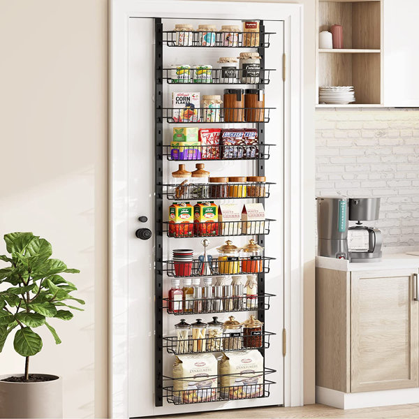 Rebrilliant 10Tier Hanging Stackable Baskets for Pantry Wayfair